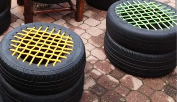 Used car tyres (51.3 kg)